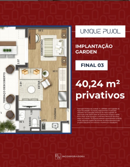 Foto do imóvel: Studio com 1 Quarto à Venda, 27 m² em Santana - São Paulo