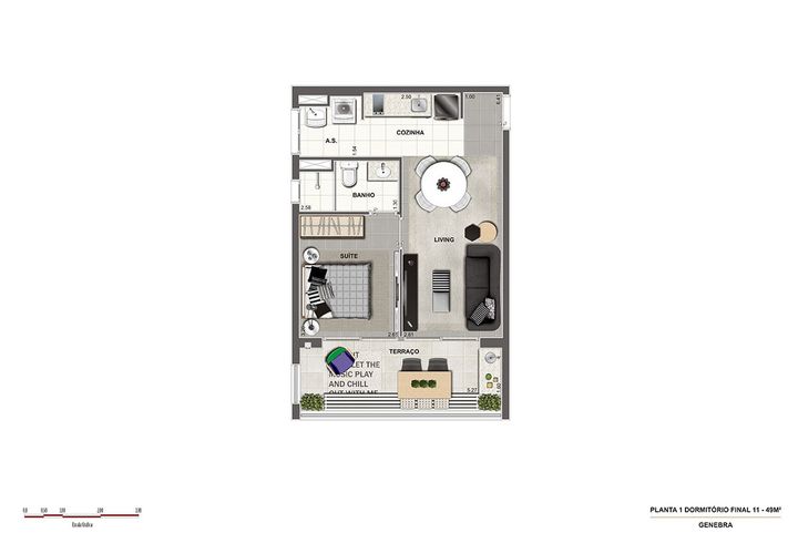 Imagem Apartamento com 1 Quarto à Venda, 37 m² em Bela Vista - São Paulo