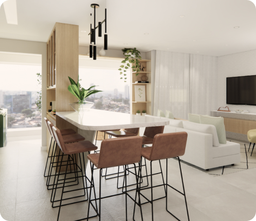 Imagem Apartamento com 3 Quartos à Venda, 68 m²em Chácara Seis de Outubro - São Paulo