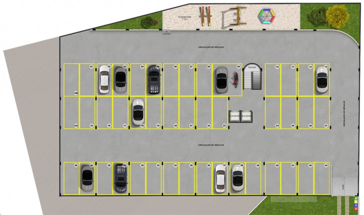 Imagem Apartamento com 3 Quartos à Venda, 86 m² em Próspera - Criciúma