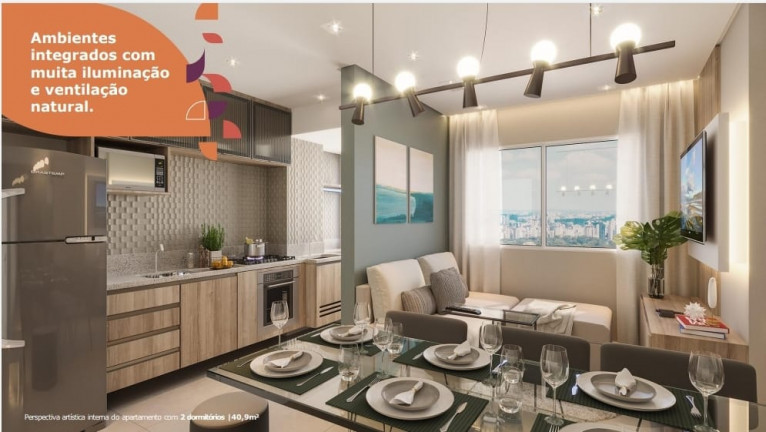 Imagem Apartamento com 2 Quartos à Venda, 42 m² em Vila Nova Cintra - Mogi das Cruzes