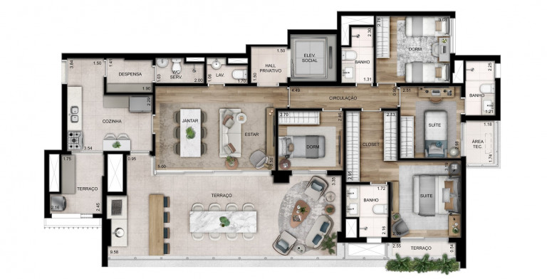 Imagem Apartamento com 4 Quartos à Venda, 156 m² em Perdizes - São Paulo