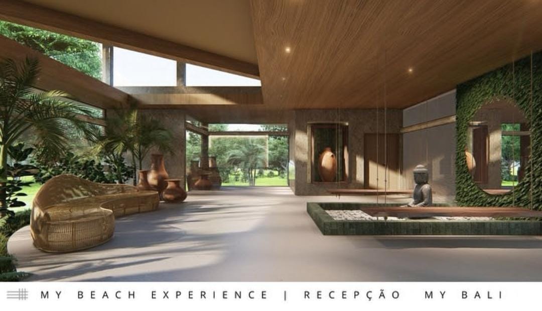 Imagem Flat com 1 Quarto à Venda, 25 m²em muro alto - Ipojuca