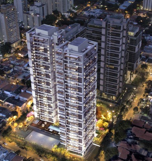 Condomínio Grand Habitarte Brooklin em São Paulo