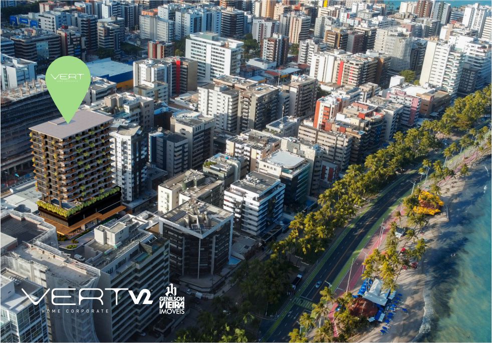 Imagem Apartamento com 1 Quarto à Venda, 35 m² em Ponta Verde - Maceió