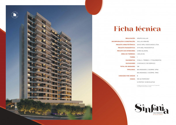 Imagem Apartamento com 2 Quartos à Venda, 57 m² em Vila Mascote - São Paulo