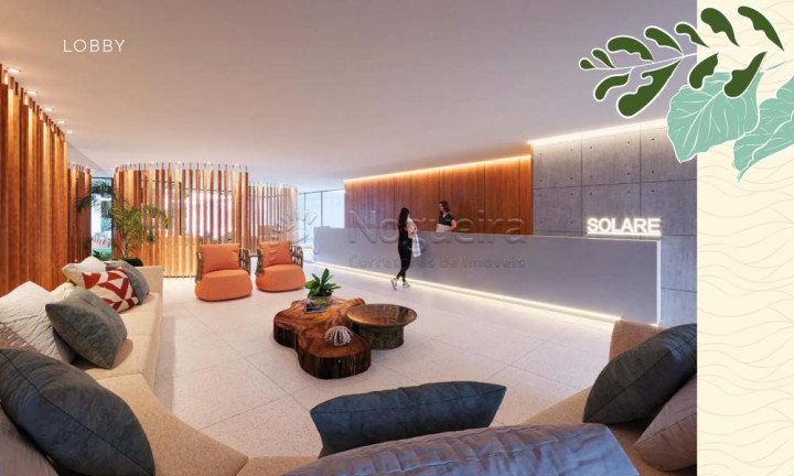 Imagem Apartamento com 1 Quarto à Venda, 32 m² em Praia de Muro Alto - Ipojuca