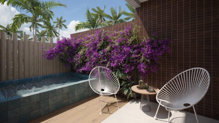 Imagem Flat com 1 Quarto à Venda, 21 m² em praia dos carneiros - Tamandaré