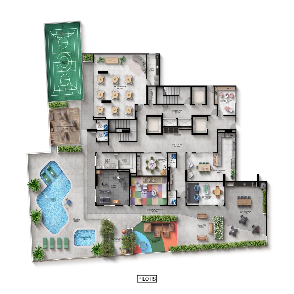 Foto do imóvel: Apartamento com 2 Quartos à Venda, 61 m² em Jockey de Itaparica - Vila Velha