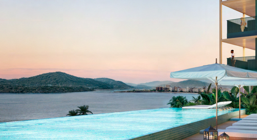 Foto do imóvel: Apartamento com 1 Quarto à Venda, 48 m² em Centro - Caraguatatuba