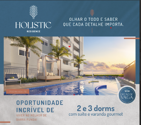 Imagem Apartamento com 2 Quartos à Venda, 44 m² em Água Branca - São Paulo