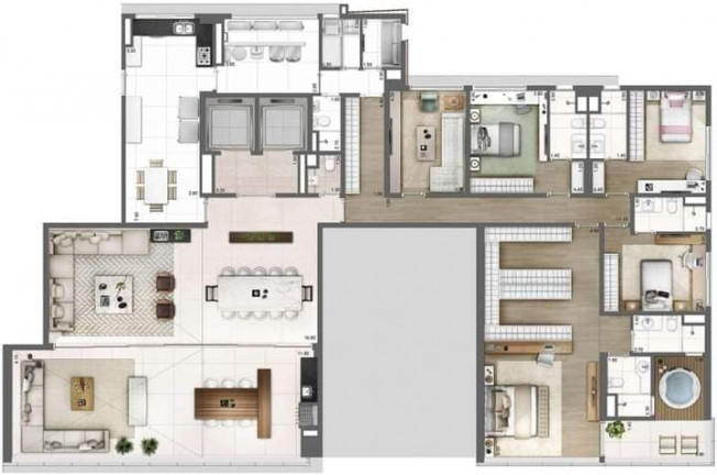 Imagem Apartamento com 3 Quartos à Venda, 343 metro em Vila Olímpia - São Paulo