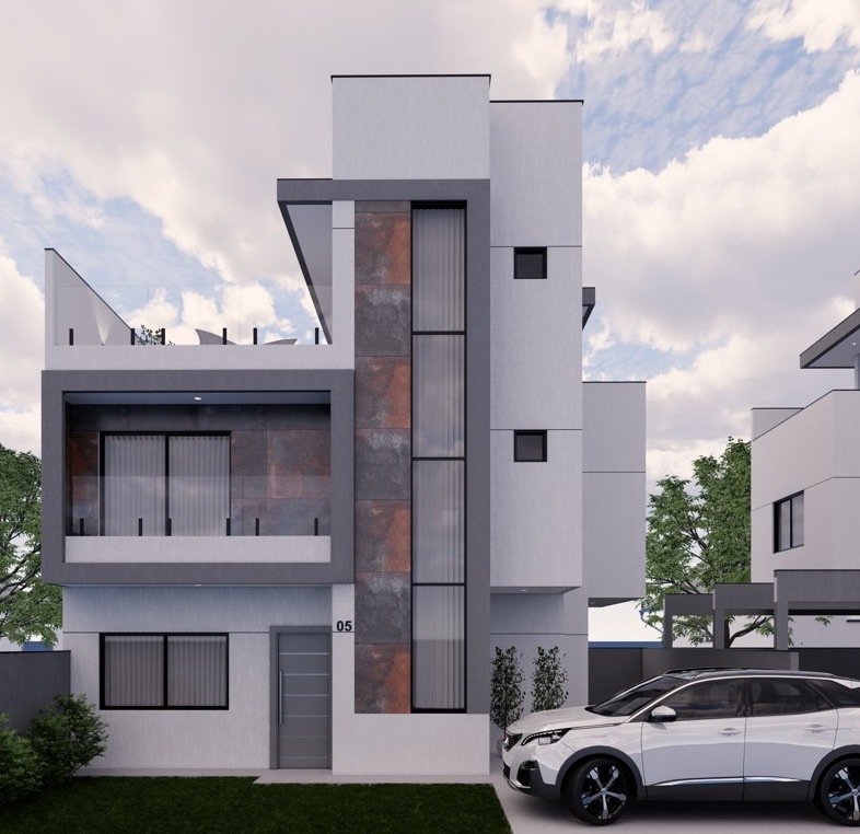 Foto do imóvel: Sobrado com 3 Quartos à Venda, 129 m² em Capão Raso - Curitiba