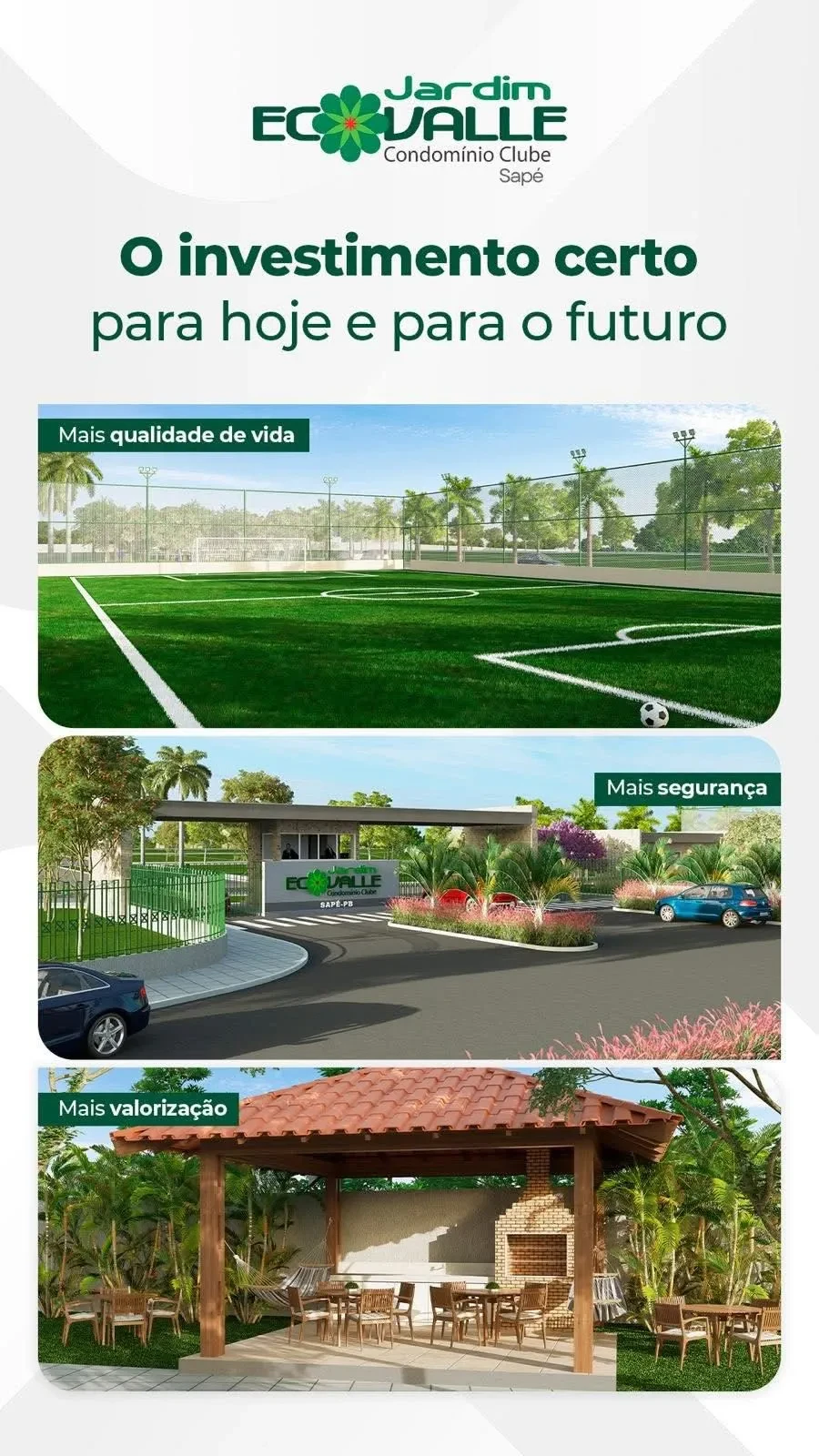 Foto do imóvel: Terreno em Condomínio à Venda, 240 m² em Sapé - Sapé