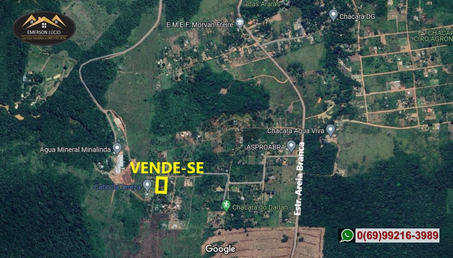 Imagem Chácara à Venda, 3 m²em Areia Branca - Porto Velho