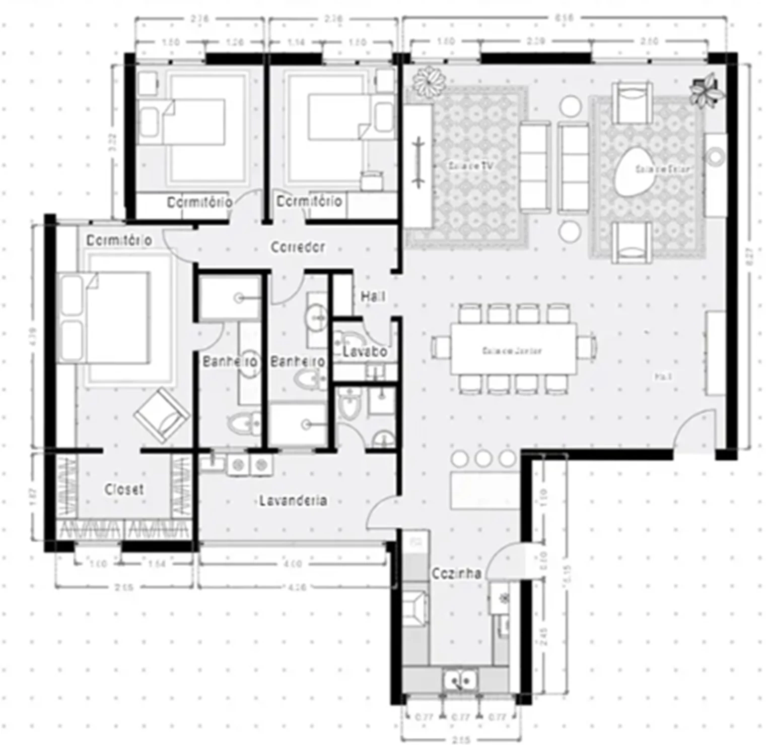 Imagem Apartamento com 3 Quartos à Venda, 148 m² em Cerqueira César - São Paulo
