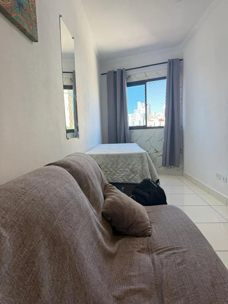 Apartamento com 1 Quarto para Alugar, 55 m² em Guilhermina - Praia Grande