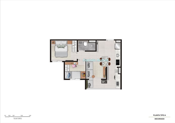 Imagem Apartamento com 1 Quarto à Venda, 27 m²em Belenzinho - São Paulo