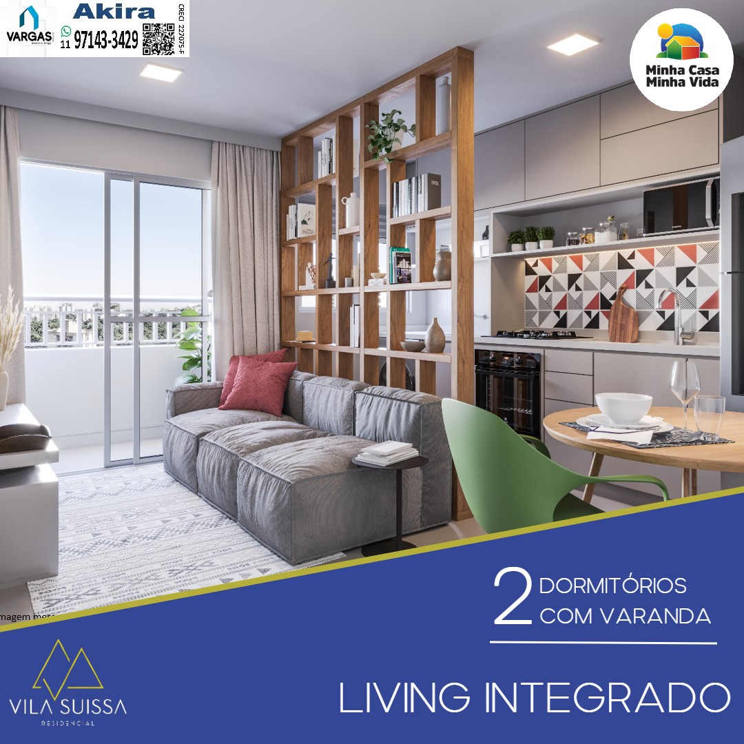 Imagem Apartamento com 2 Quartos à Venda, 44 m² em Vila Suissa - Mogi das Cruzes