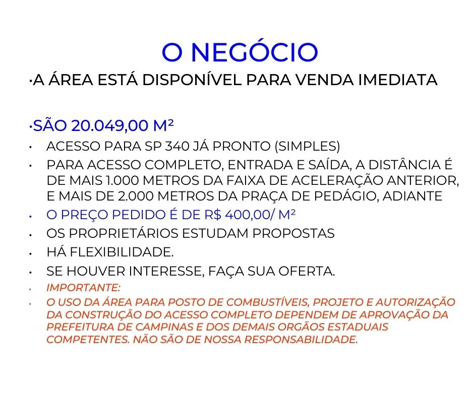 Foto do imóvel: Terreno à Venda, 20 m²em bocaiuva - jaguariuna