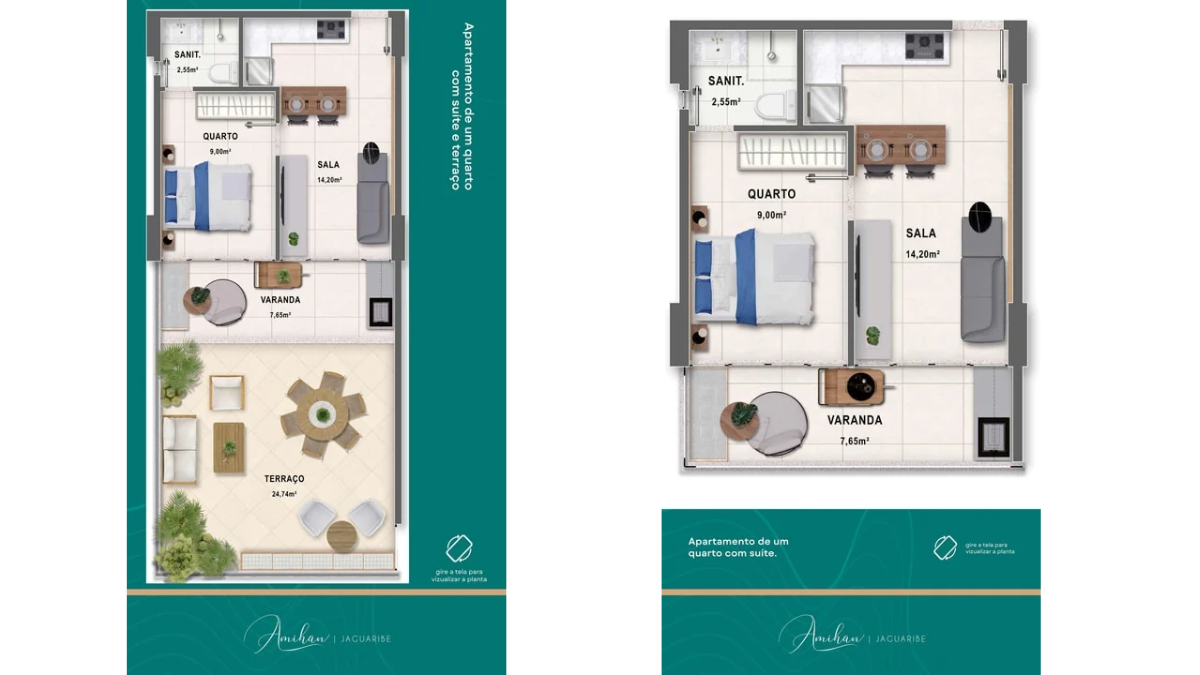 Imagem Apartamento com 1 Quarto à Venda, 37 m²em Jaguaribe - Salvador