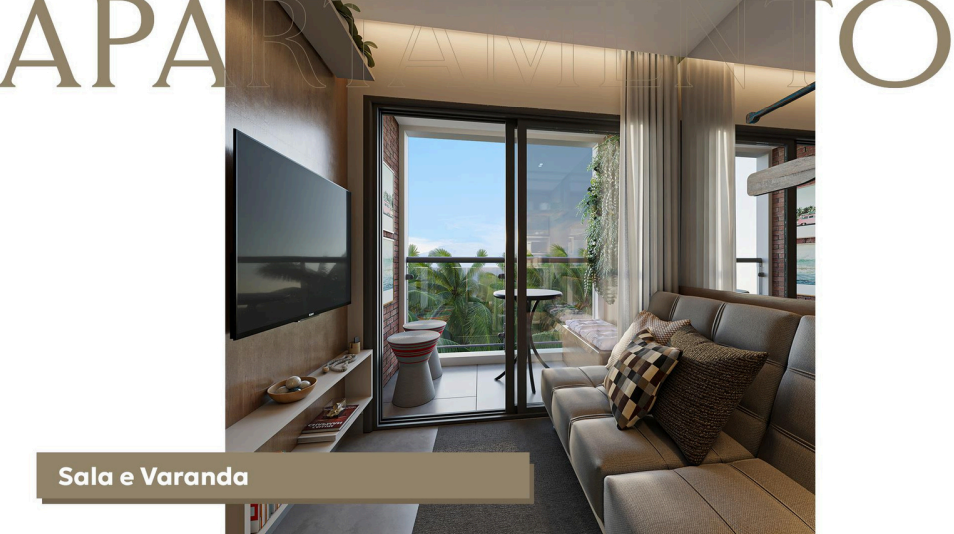 Foto do imóvel: Flat com 1 Quarto à Venda, 31 m² em Loteamento Porto de Galinhas - ipojuca