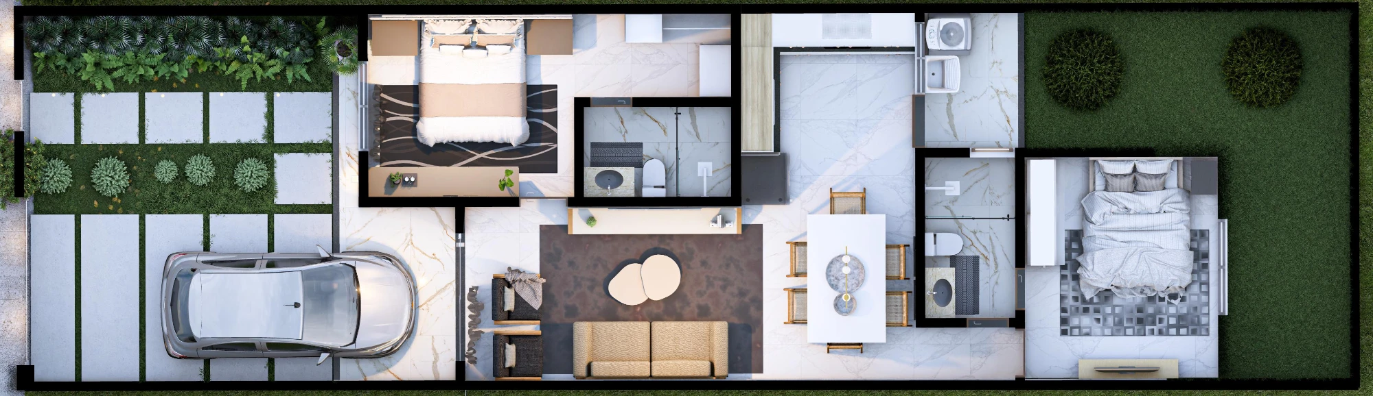 Foto do imóvel: Casa com 2 Quartos à Venda, 73 m² em Frei Damião - Juazeiro do Norte