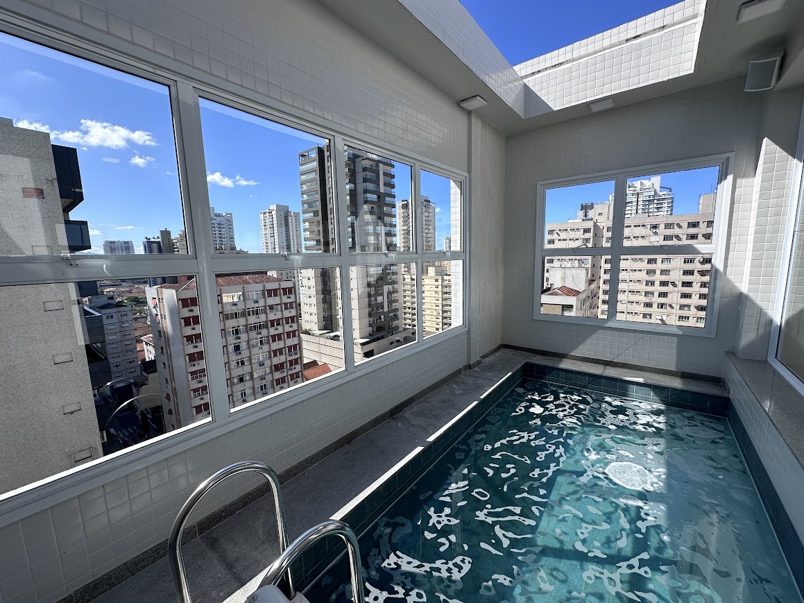 Imagem Cobertura com 3 Quartos à Venda, 158 m² em Embaré - Santos