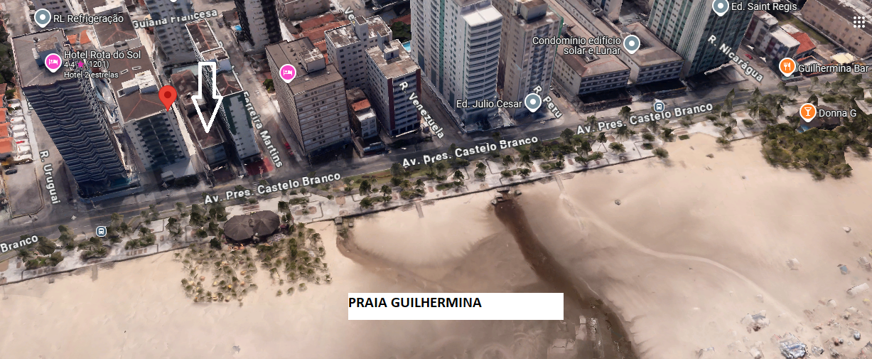Imagem Apartamento com 2 Quartos à Venda, 70 m² em Guilhermina - Praia Grande