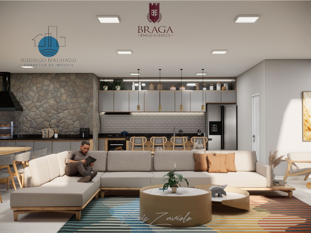 Imagem Sobrado com 4 Quartos à Venda, 245 m² em Loteamento Nossa Senhora do Sion - Atibaia