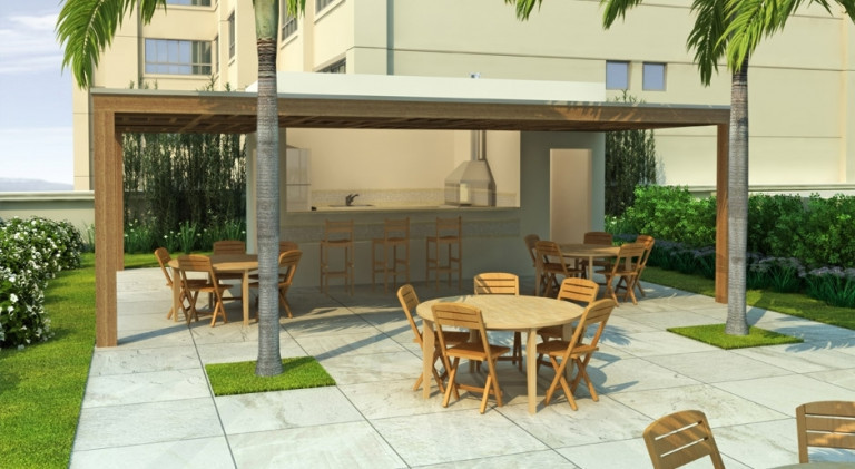 Imagem Apartamento com 2 Quartos à Venda, 90 m² em Alphaville Conde II - Barueri