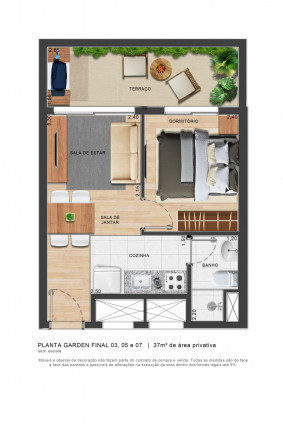 Imagem Apartamento com 1 Quarto à Venda, 31 m² em Butantã - São Paulo