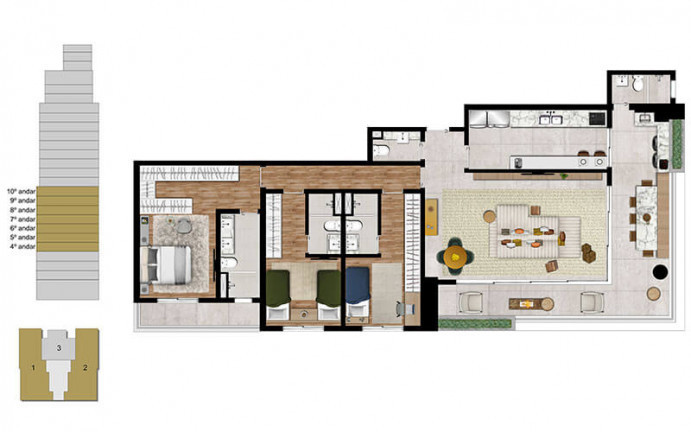 Imagem Apartamento com 3 Quartos à Venda, 157 m² em Pinheiros - São Paulo