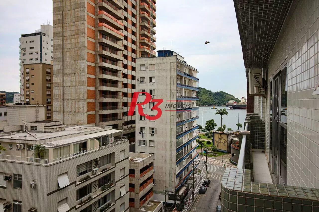Imagem Apartamento com 3 Quartos à Venda, 125 m² em Ponta da Praia - Santos