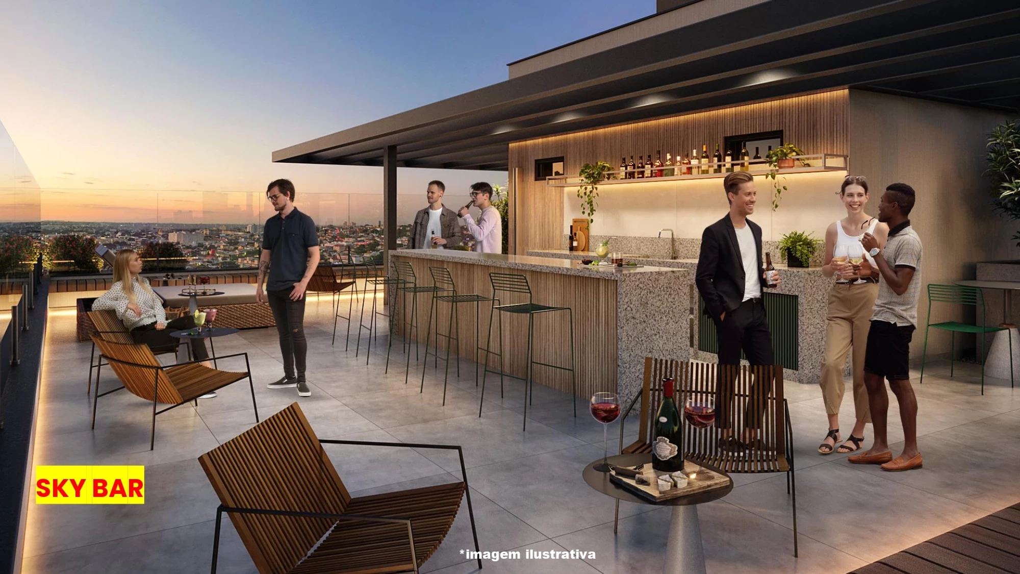 Foto do imóvel: Apartamento com 1 Quarto à Venda, 59 m² em Vila Vilas Boas - Campo Grande