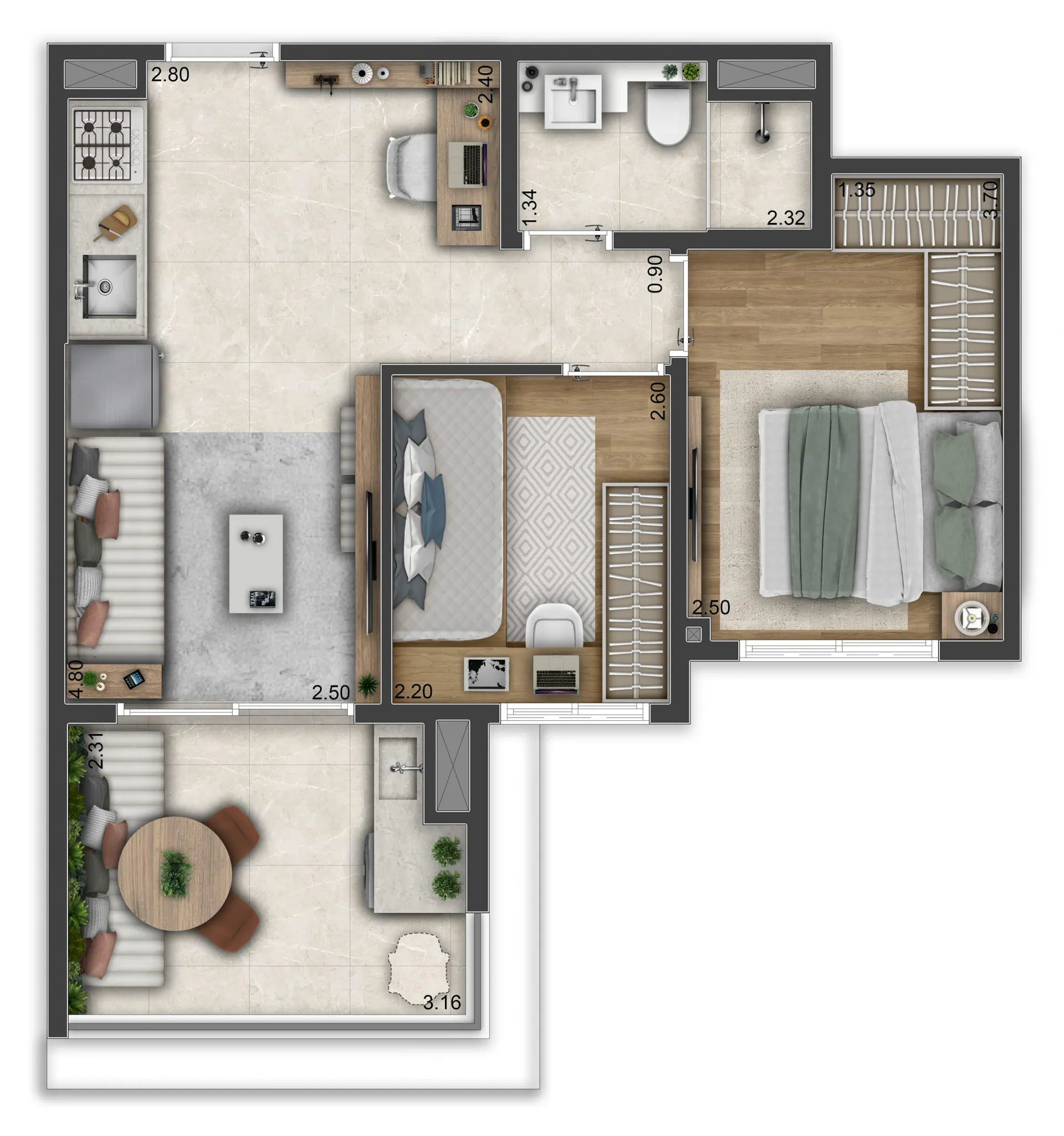Imagem Apartamento com 2 Quartos à Venda, 46 m² em Penha de França - São Paulo