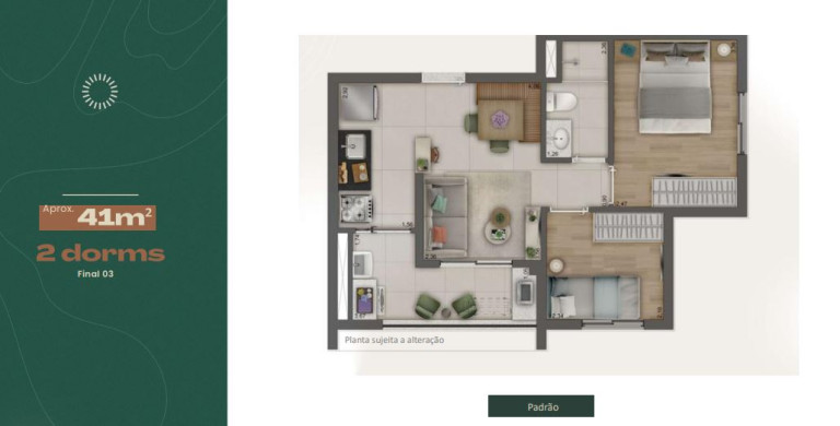 Imagem Apartamento com 2 Quartos à Venda, 49 m² em Água Branca - São Paulo