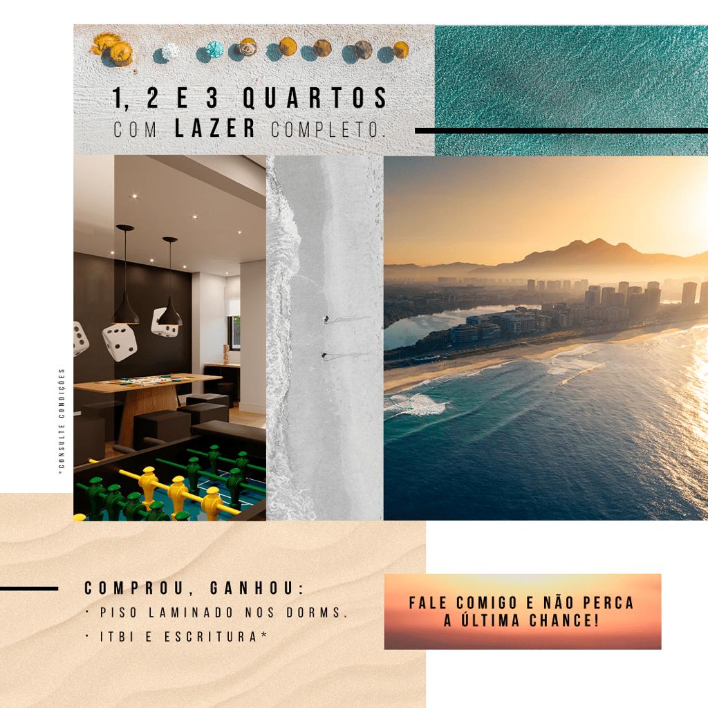 Imagem Apartamento com 2 Quartos à Venda, 47 m² em Recreio dos Bandeirantes - Rio de Janeiro