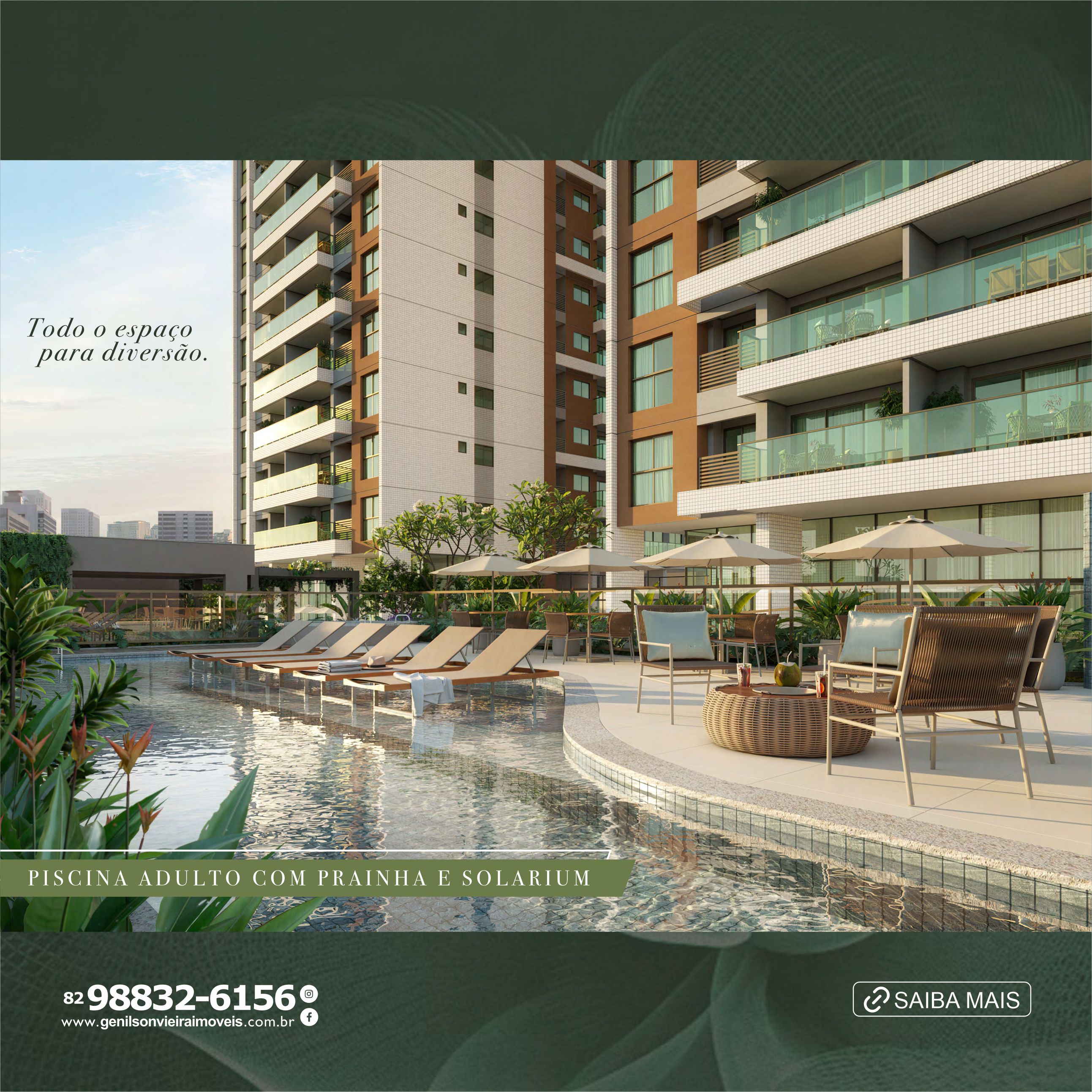 Imagem Apartamento com 2 Quartos à Venda, 59 m²em Cruz das Almas - Maceió