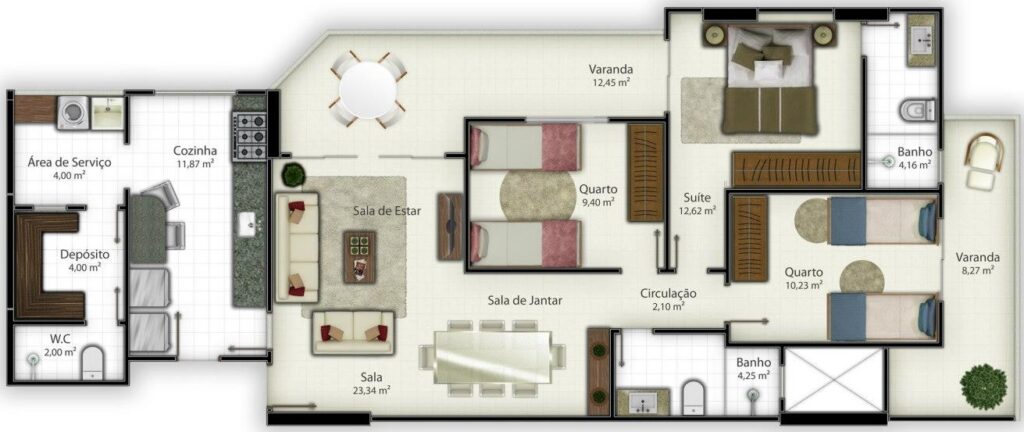 Imagem Apartamento com 3 Quartos à Venda, 125 m² em Praia da Costa - Vila Velha