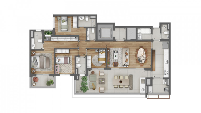 Imagem Apartamento com 4 Quartos à Venda, 167 m² em Vila Romana - São Paulo