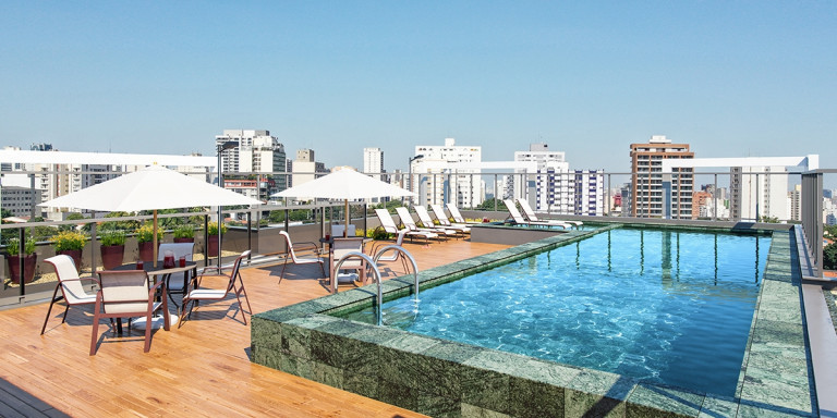 Apartamento com 1 Quarto à Venda,  em Brooklin Paulista - São Paulo