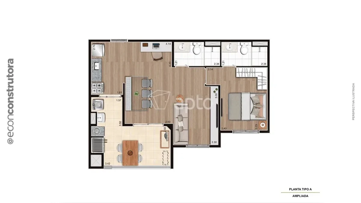 Imagem Edifício Residencial com 2 Quartos à Venda, 542 m² em Vila Bandeirantes - São Paulo