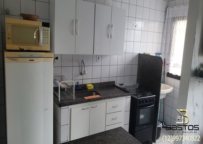 Imagem Apartamento com 1 Quarto para Temporada, 40 m² em Praia Grande - Ubatuba