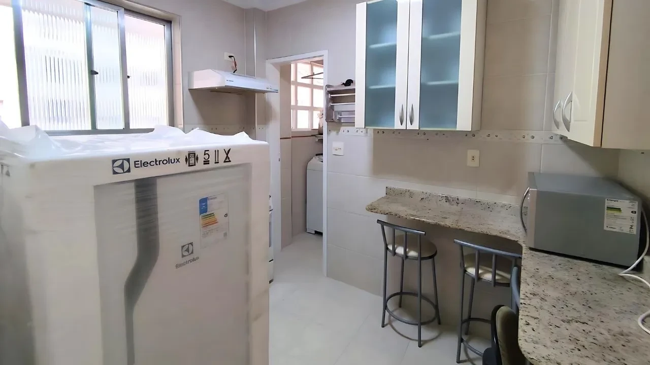 Imagem Apartamento com 1 Quarto para Alugar, 60 m² em Gonzaga - Santos