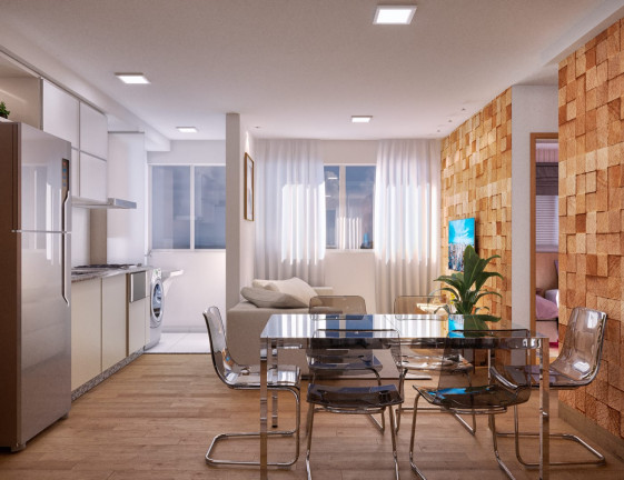 Imagem Apartamento com 3 Quartos à Venda, 61 m² em Vila Rosa - Goiânia