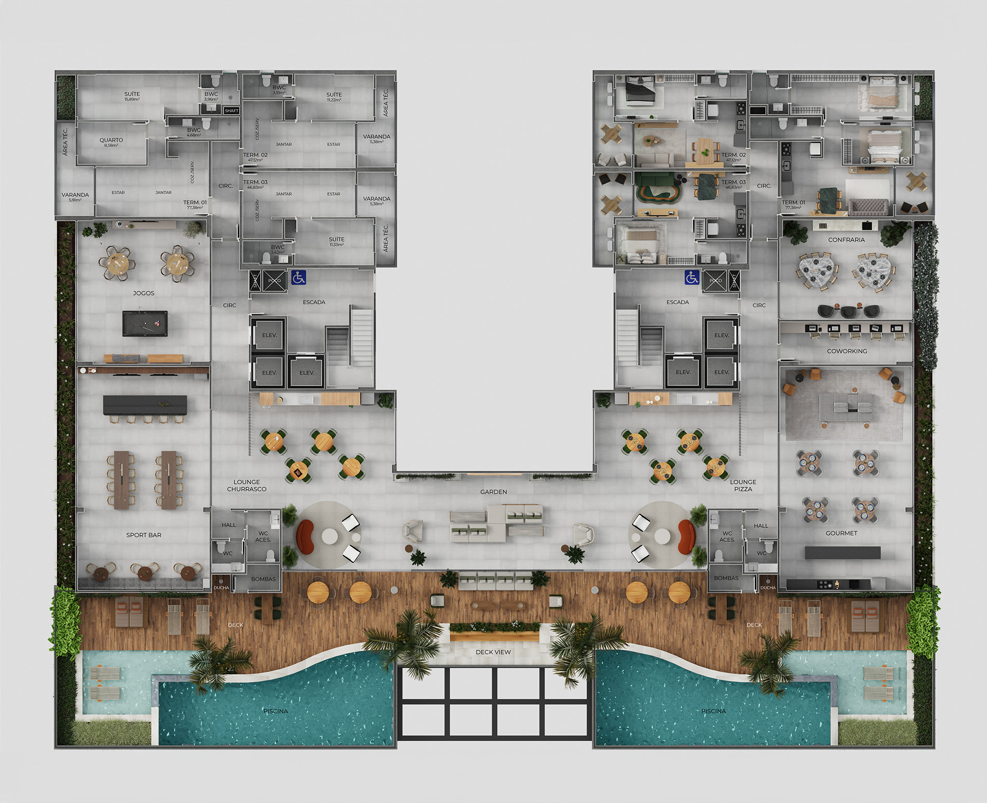 Foto do imóvel: Apartamento com 2 Quartos à Venda, 69 m² em Jatiúca - Maceió