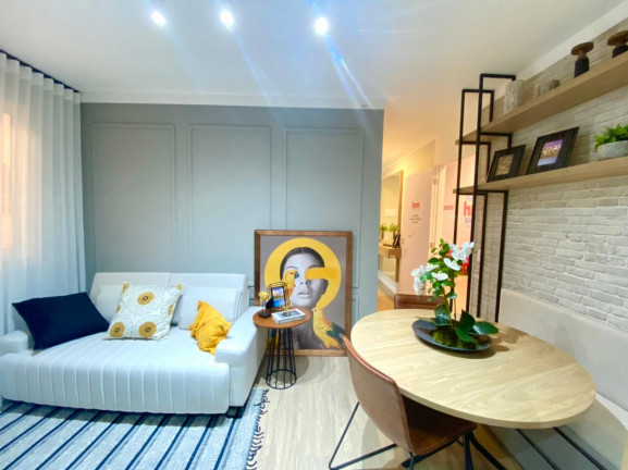 Imagem Apartamento com 2 Quartos à Venda, 43 m² em Vila Sonia - Praia Grande