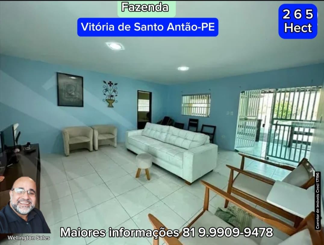 Imagem Imóvel com 4 Quartos à Venda, 265 m²em Área Rural de Vitória do Santo Antão - Vitória de Santo Antão
