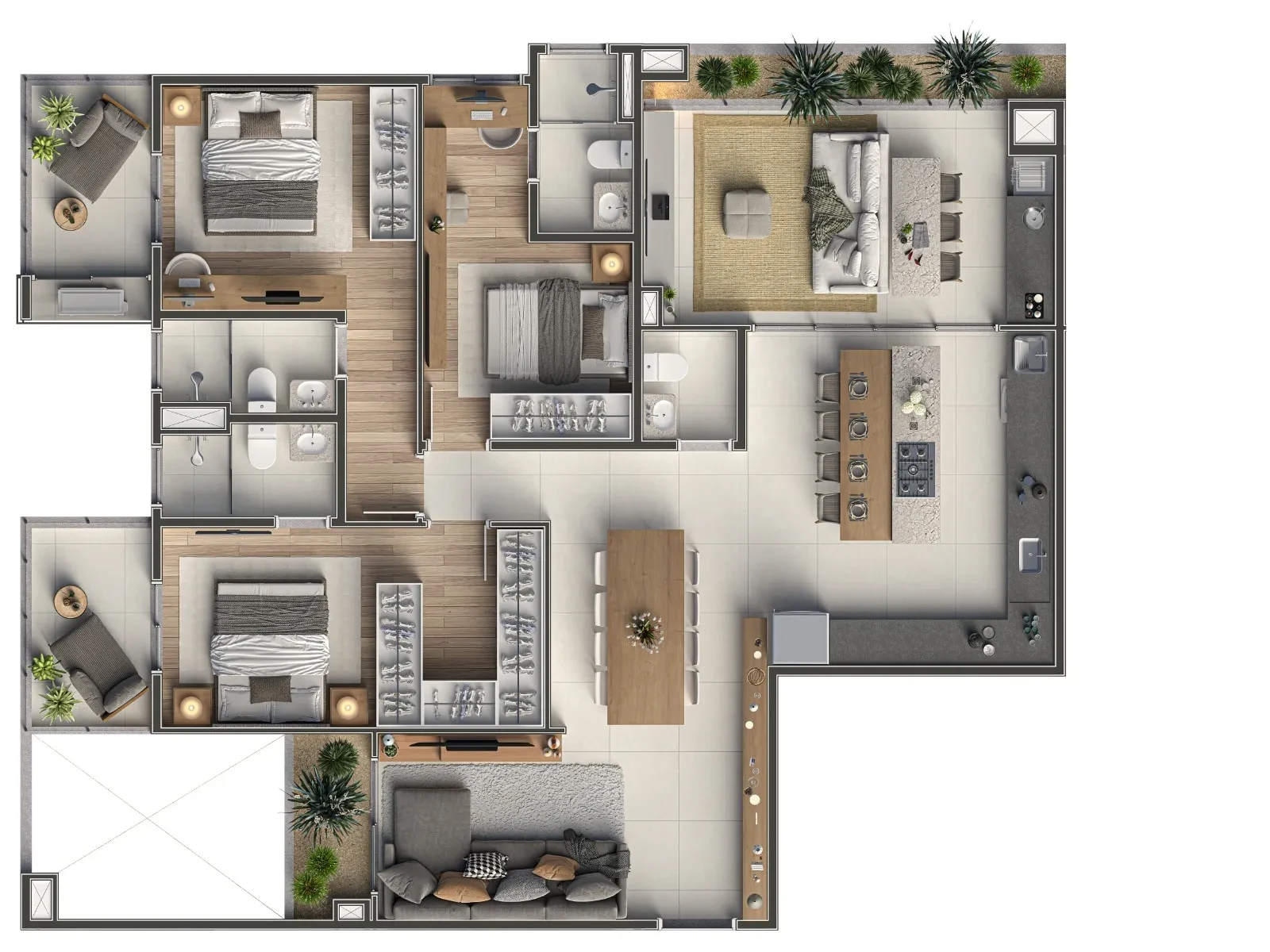 Imagem Apartamento com 3 Quartos à Venda, 84 m² em Jardim Fátima - São José dos Campos